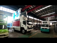 SHACMAN 4x2 モバイル LED スクリーン トラック